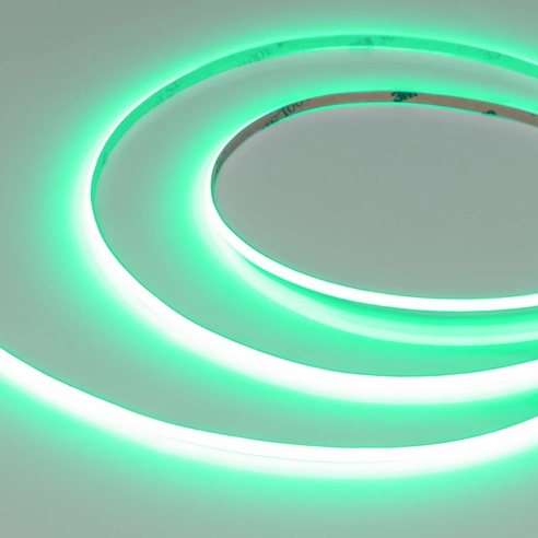 Лента светодиодная COB-X480-4mm 24V Green (4 W/m, IP20, 5m) (Arlight, -)