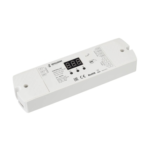 INTELLIGENT ARLIGHT Контроллер SMART-SPI-302-82-2G-SH-PS-SUF (12-24V, 2.4G) (IARL, IP20 Пластик, 5 лет)
