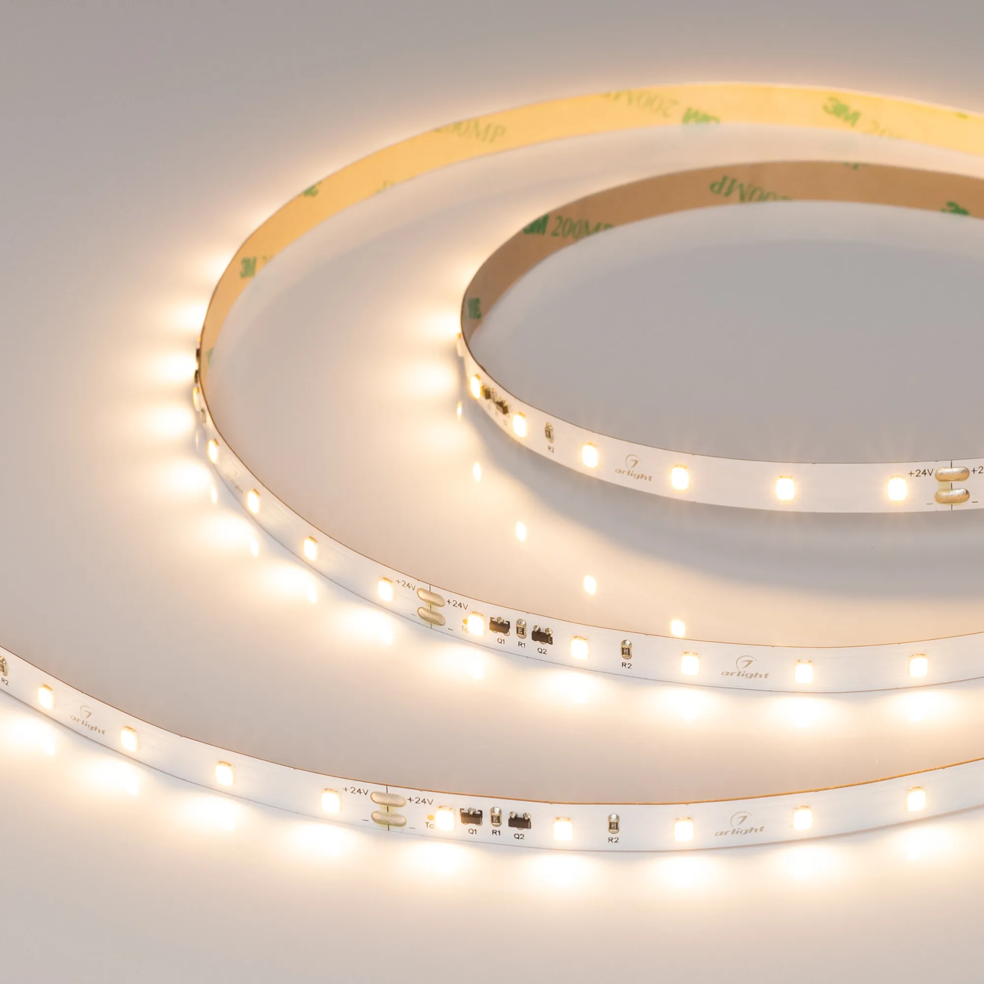Лента светодиодная IC-A60-8mm 24V Warm2700 (4.8 W/m, IP20, 2835, 10m) (Arlight, стабилизированная) - изображение товара