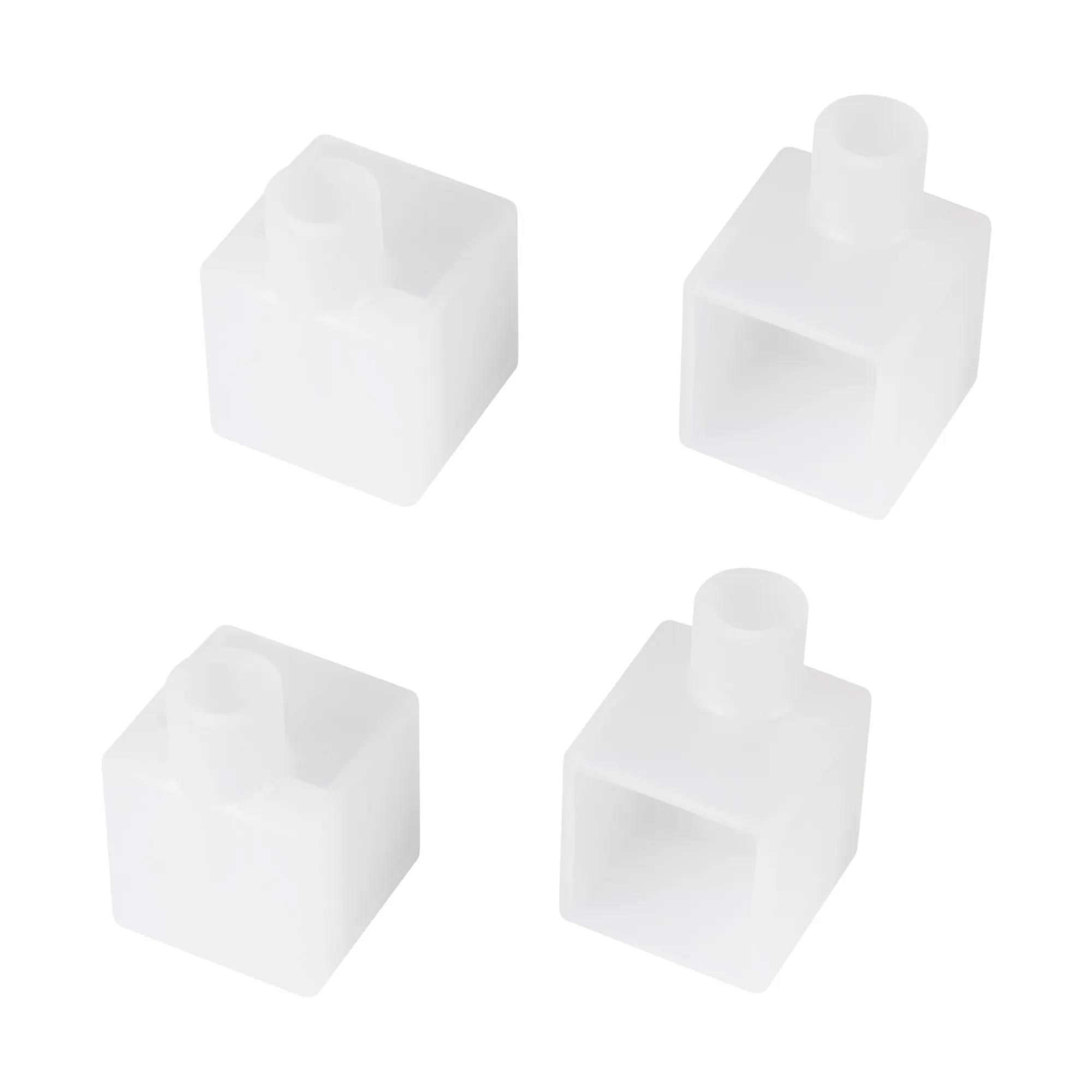 Заглушка WPH-FLEX-1616-90 WHITE с отверстием  (Arlight, Пластик)