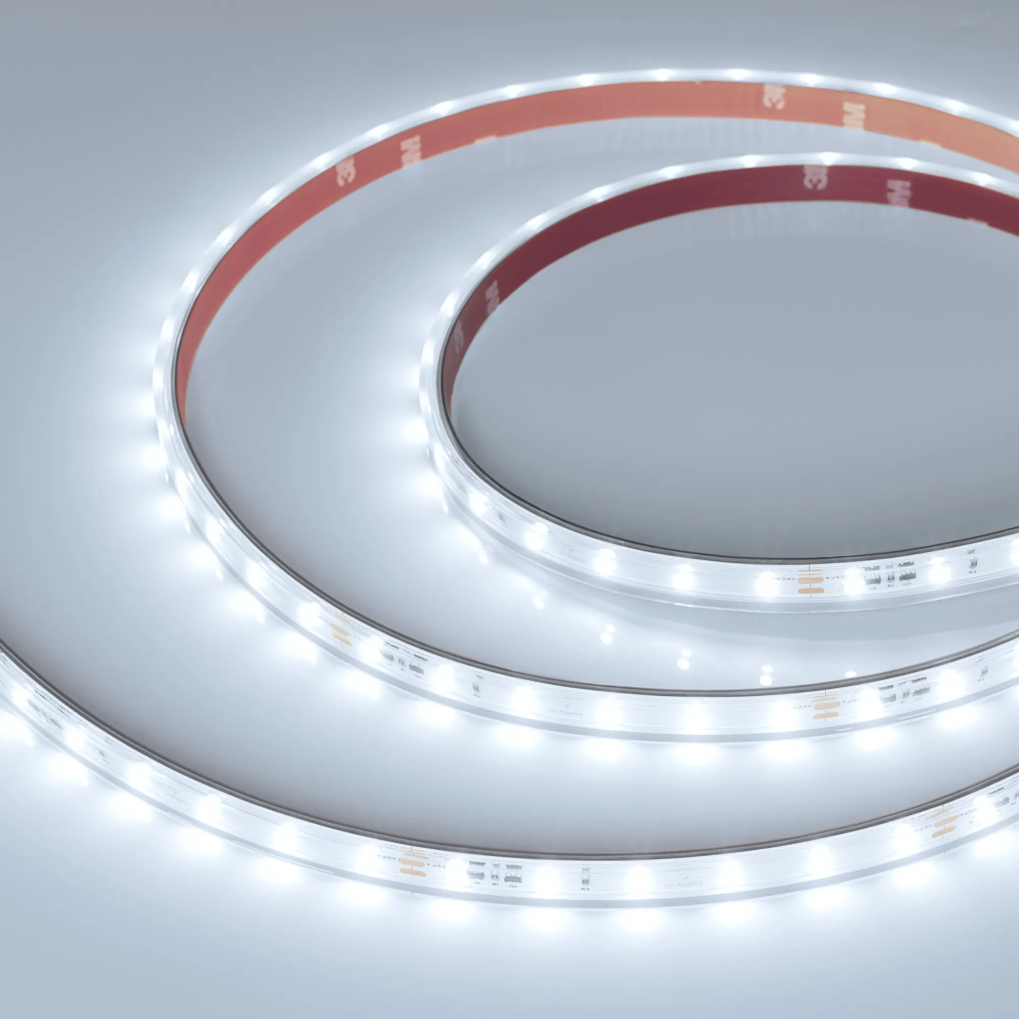 Лента герметичная IC-PS-A60-10mm 24V White6000 (4.8 W/m, IP67, 2835, 10m) (Arlight, стабилизированная) - изображение товара