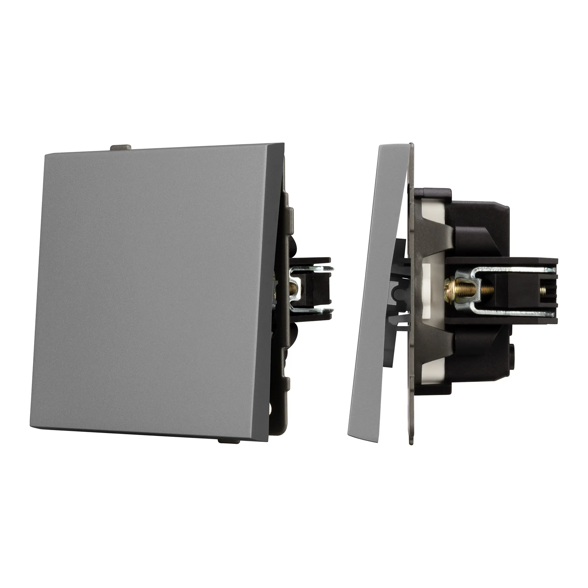 Механизм звонкового выключателя SWT-TENDO-MKR1-PL-GR (230V, 10A) (Arlight, -)