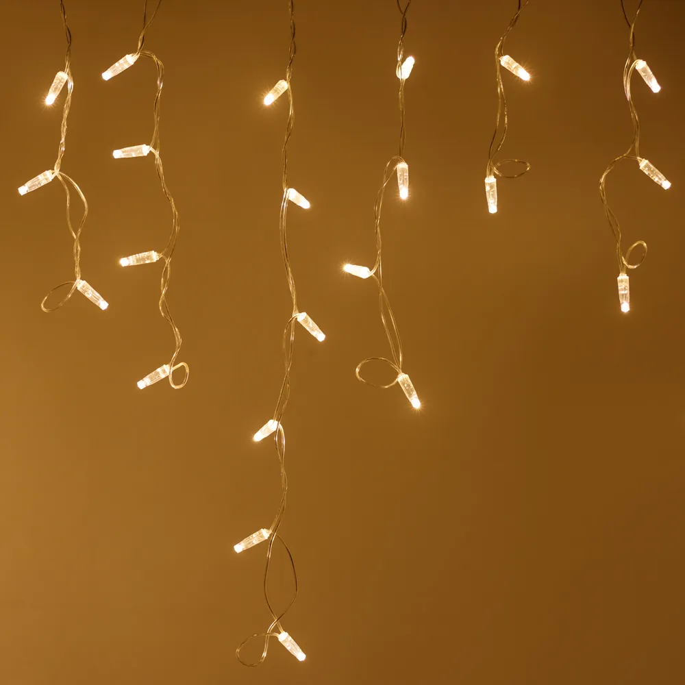 Гирлянда ARD-ICICLE-CLASSIC-5000x500-CLEAR-160LED-STD Warm (230V, 10W, IP65) (Ardecoled, -) - изображение товара