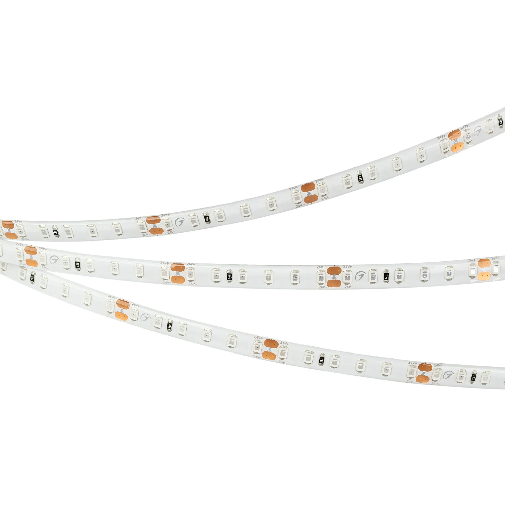 Лента светодиодная герметичная RTW-SE-A120-8mm 24V Blue (9.6 W/m, IP65, 2835, 5m) (Arlight, 9.6 Вт/м, IP65)