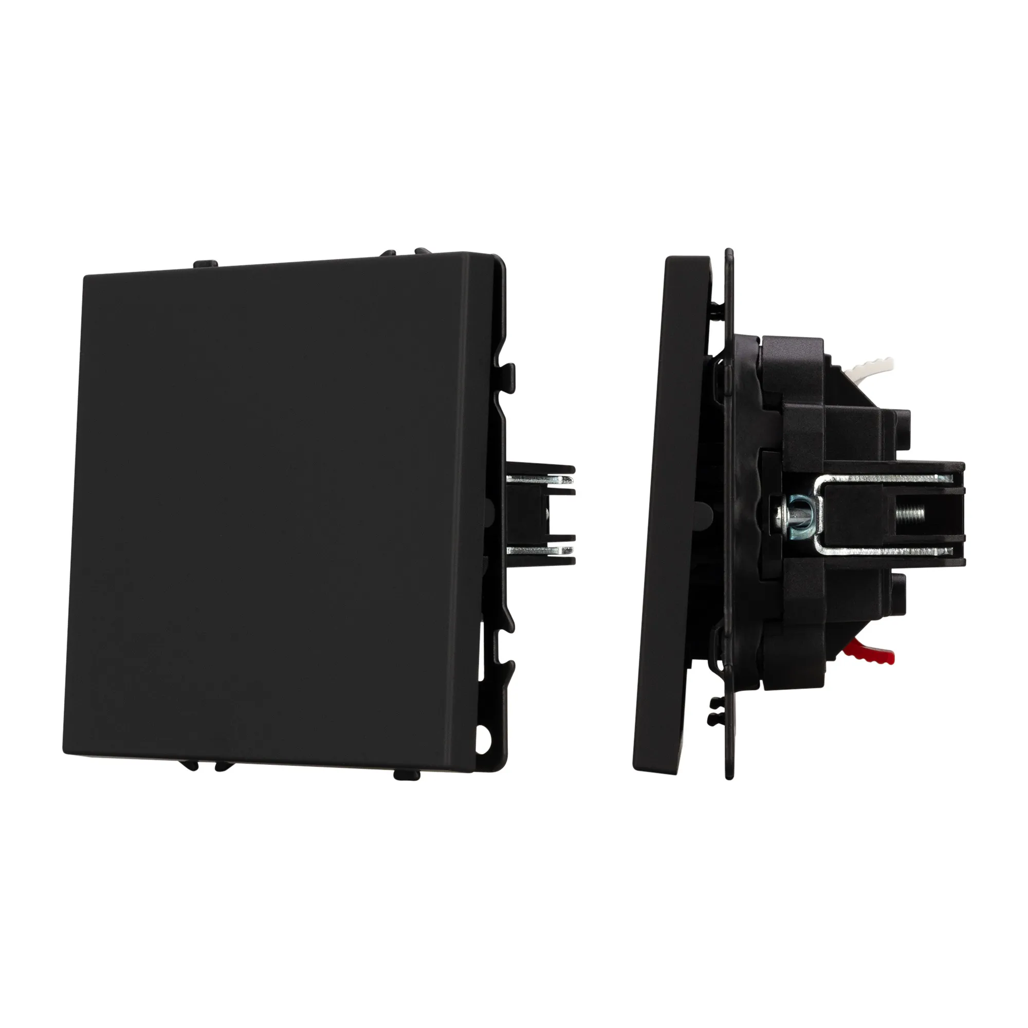 Механизм выключателя одноклавишный непроходной SWT-NOBE-MK01-SFPL-BK (230V, 10A) (Arlight, -)