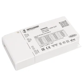 INTELLIGENT ARLIGHT Диммер DALI-201-40W-SUF (230V, 350-1400mА) (IARL, IP20 Пластик, 3 года)