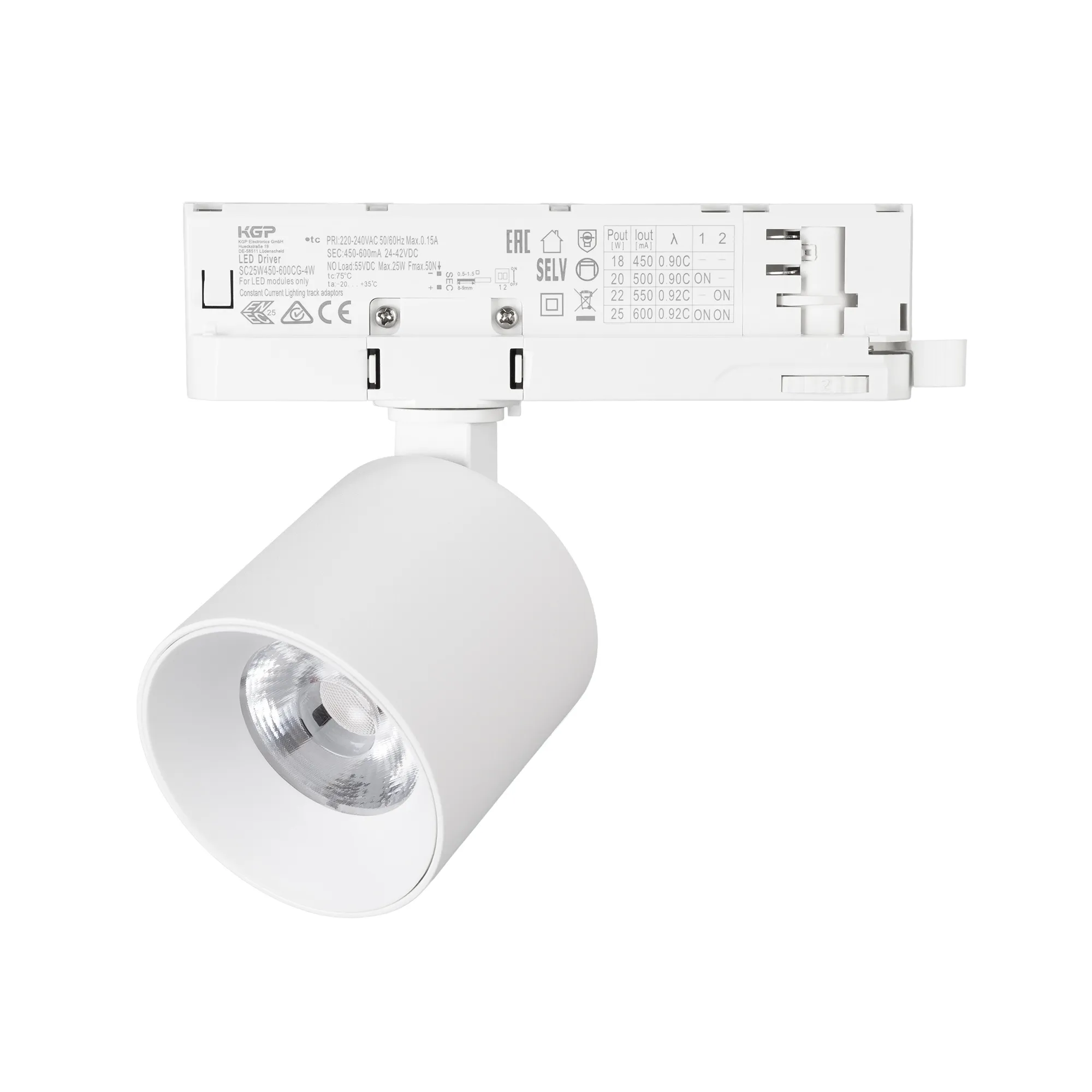 Светильник LGD-DYKE-4TR-R75-16W Warm3000 (WH, 38 deg, 230V, TRIAC) (Arlight, IP20 Металл, 5 лет)