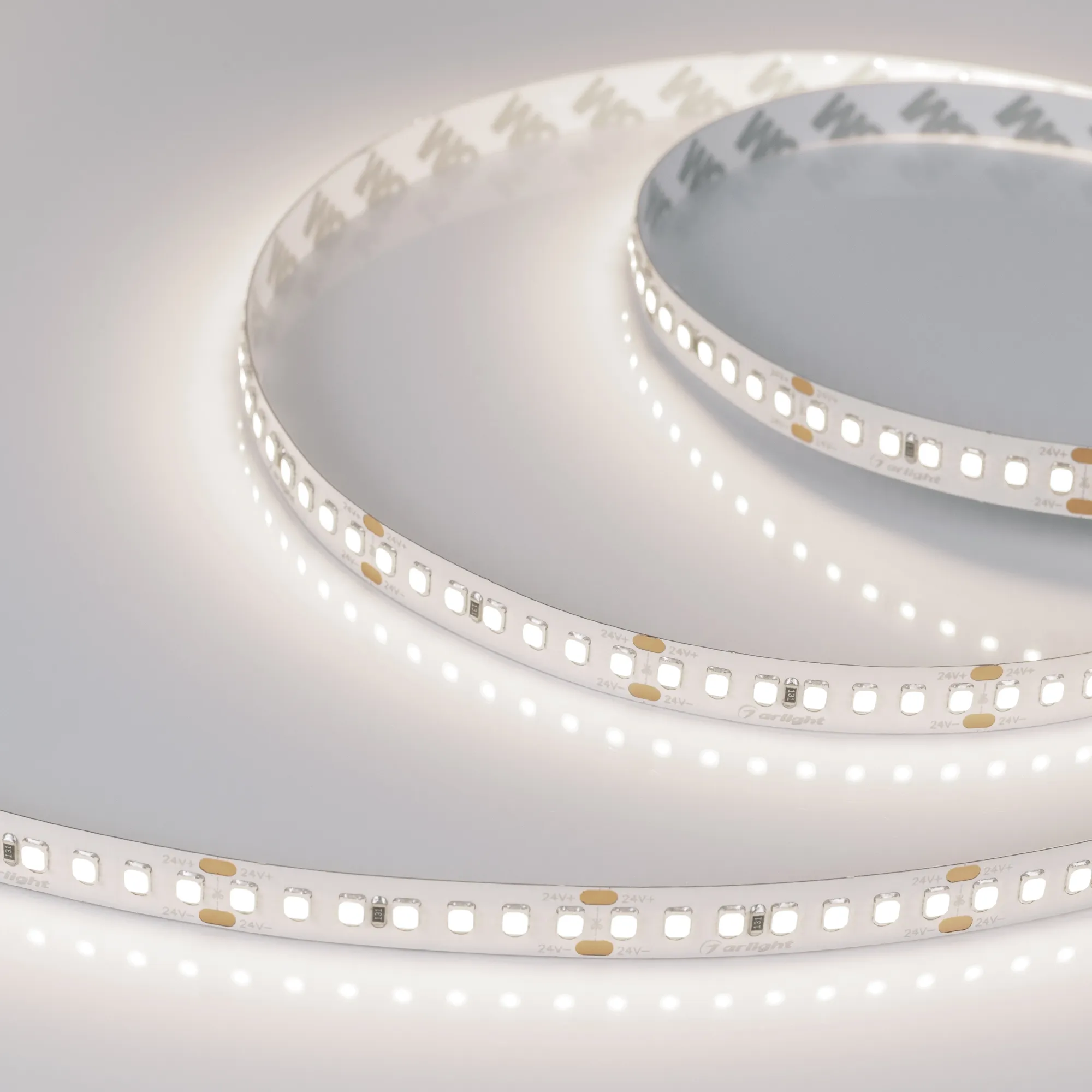 Лента светодиодная RT-A168-10mm 24V Day4000 (17 W/m, IP20, 2835, 5m) (Arlight, Открытый) - изображение товара