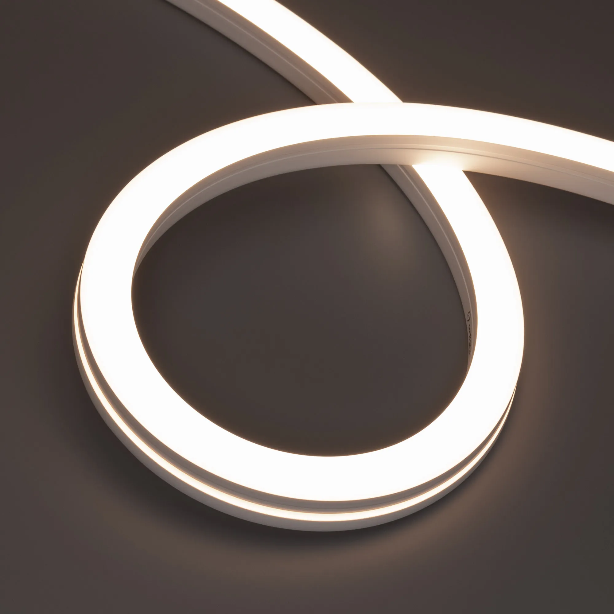 Лента светодиодная герметичная MOONLIGHT-SIDE-X280-20x20mm 24V Warm3500 (10 W/m, IP67, 15m, wire x1) (Arlight, Вывод боковой, 5 лет) - изображение товара